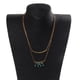 thumbnail image 4 of s Mujeres Capas Dobles Colr De Pers De Color Turquesa Colgante Zulema collar de oro, 4 of 7