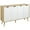 Natural, variant on HOMCOM Sideboard Storage Cabinet, Accent Cupboard with Adjustable Shelves