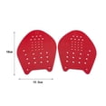 thumbnail image 4 of Paletas de Natación Kusrkot Silicona PP Rojo S, 4 of 8