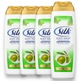 thumbnail image 4 of Silk Natural Olive Organic Body Wash Women and Men, Moisturizing Shower Gel for All Skin Types 16.9 fl oz, 6 pack, 4 of 5