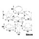 thumbnail image 2 of Juego de 7 cortadores de galletas DIY de acero inoxidable Sea Life, 2 of 4