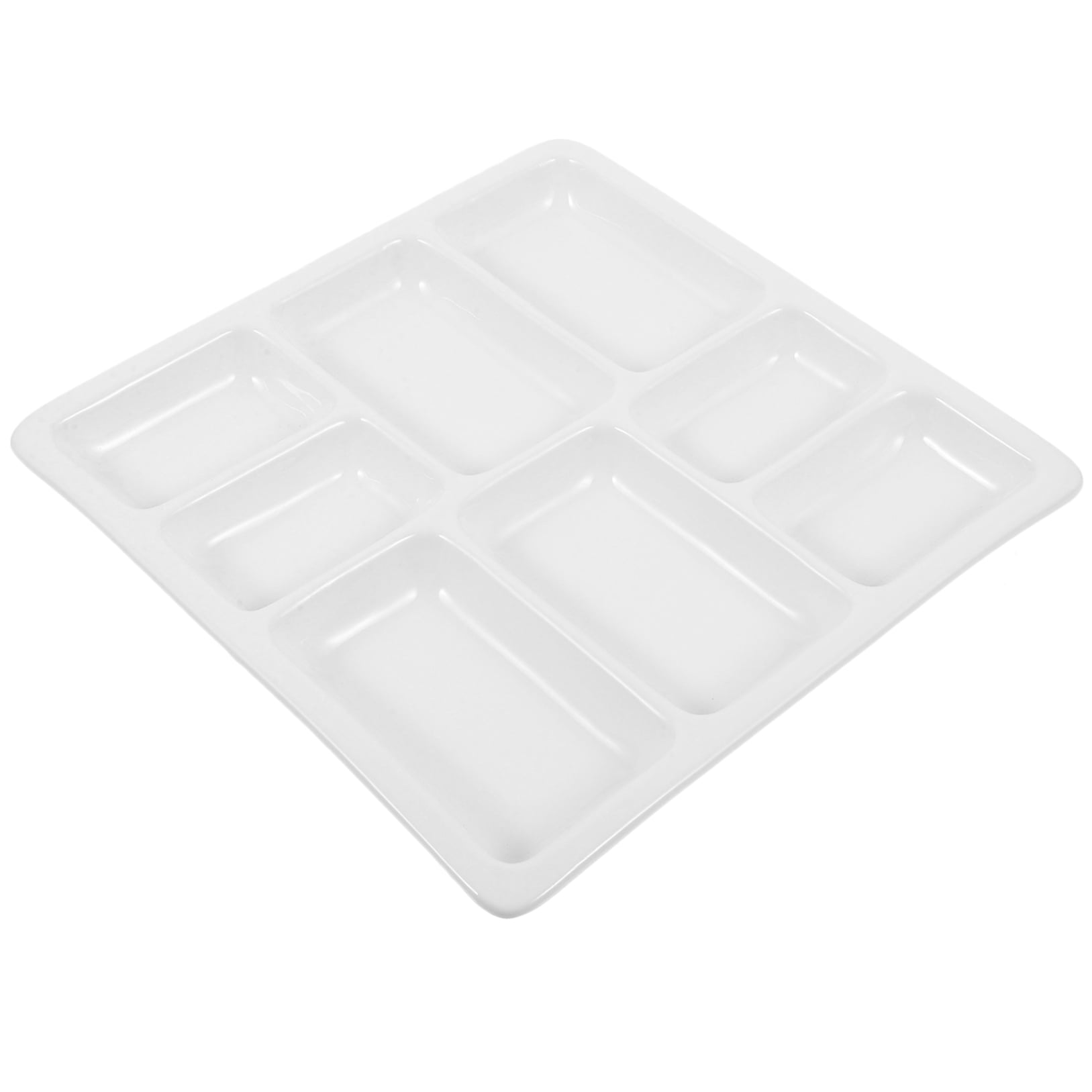 FESTFENDS Ceramic Palette For Watercolor White 1Pack Storage Function Artists Use