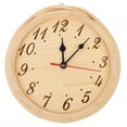 thumbnail image 2 of Reloj de sauna de madera, reloj de sauna tipo número, suministros para sala de sauna, reloj, artesanía excepcional Jadeshay A, 2 of 8