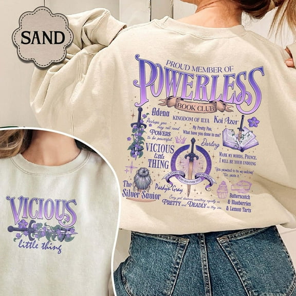 Powerless Series Sweatshirt, Kai Azer I Love You, Book Lover Merch, I Love You In Powerless, Powerless Merch, Lauren Roberts Inspired TSHIRT All Size S-5XL