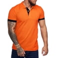 thumbnail image 2 of Sherrylily Men Short Sleeve Casual Slim Fit Polo Shirts Cut Shirts, 2 of 5
