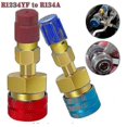 thumbnail image 1 of 2pcs Quick Connector Adapters R1234yf To R134a High Quick Couplers Connectors, 1 of 5