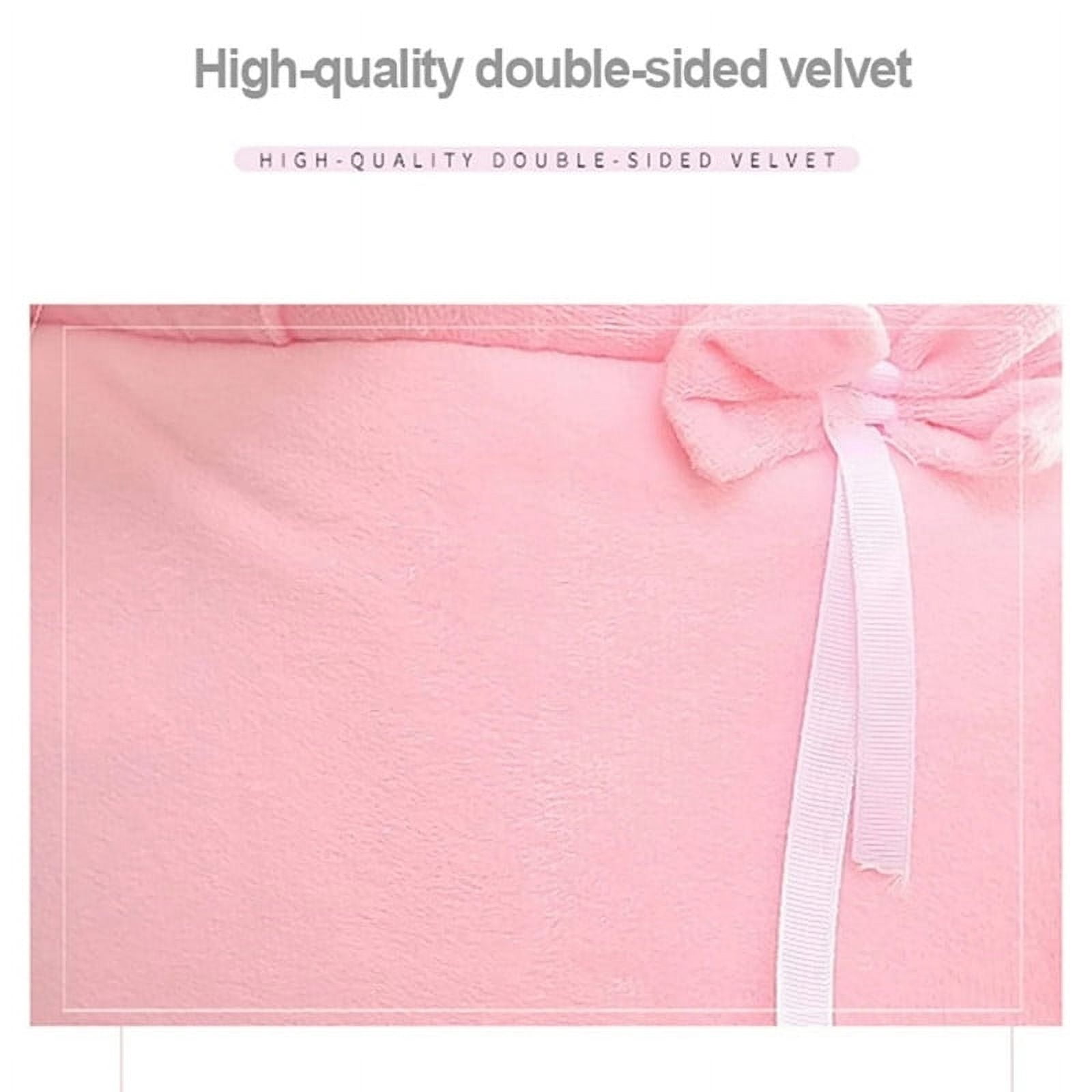 Warm Pet Carrier Bag Small Cat Dogs Backpack Winter Plush Pets Cage for Outdoor Travel Pet Hanging Chest Bags 6kg Load-Bearing (Color : Pink, Size : Medium)