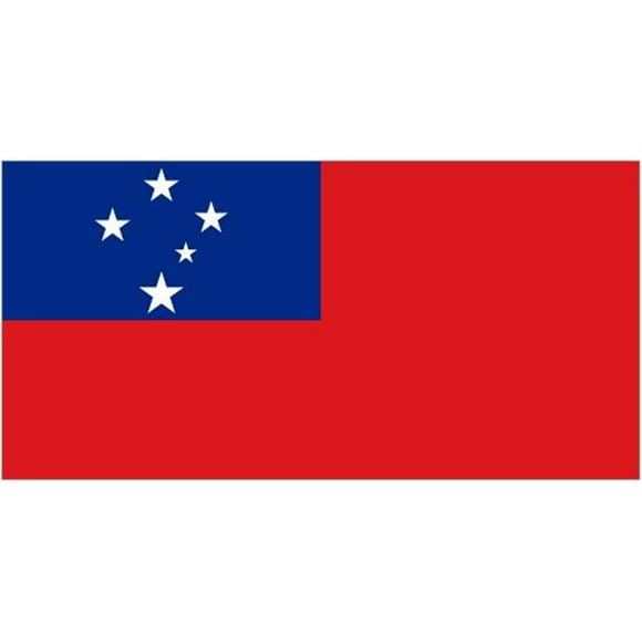 5 ft. X 8 ft. Nyl-Glo Western Samoa Flag