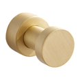 thumbnail image 3 of fastboy Bathroom all copper small hook single hook brushed gold clothes hook without punching clothes hook solid brass single stick hook [brushed gold with screws], 3 of 8