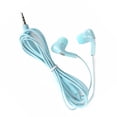 thumbnail image 4 of Earphone, Ergonomic Ear Design Wired Earphone PC Material Durable  For Trips For Business For Office Green,White,Blue,Yellow,Gray, 4 of 8