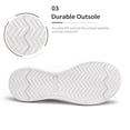 thumbnail image 4 of Sandalia DREAM PAIRS BREEZE Blanca Tejida Talla 9.5 Soporte de Arco, 4 of 6