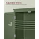 thumbnail image 4 of Gabinete de almacenamiento de piso para baño VASAGLE Forest Green, 4 of 7