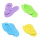 thumbnail image 2 of 12 pares de chanclas desechables interiores aleatorias de espuma para uso en hoteles y salones de pedicura, 2 of 6
