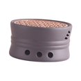 thumbnail image 1 of Calentador de tetera redondo, base calentadora de café para té, café, tazas, hogar, tetera de vidrio , Negro Estilo B BLESIY Calentador de tetera con vela, 1 of 8