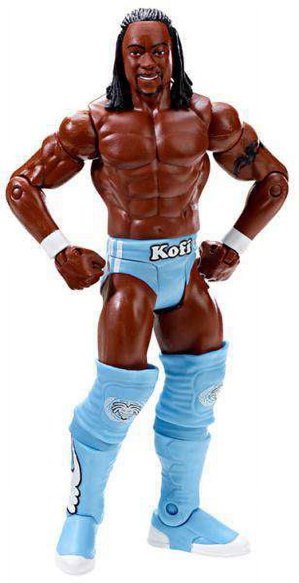 WWE Wrestling Basic Series 19 Kofi Kingston Action Figure