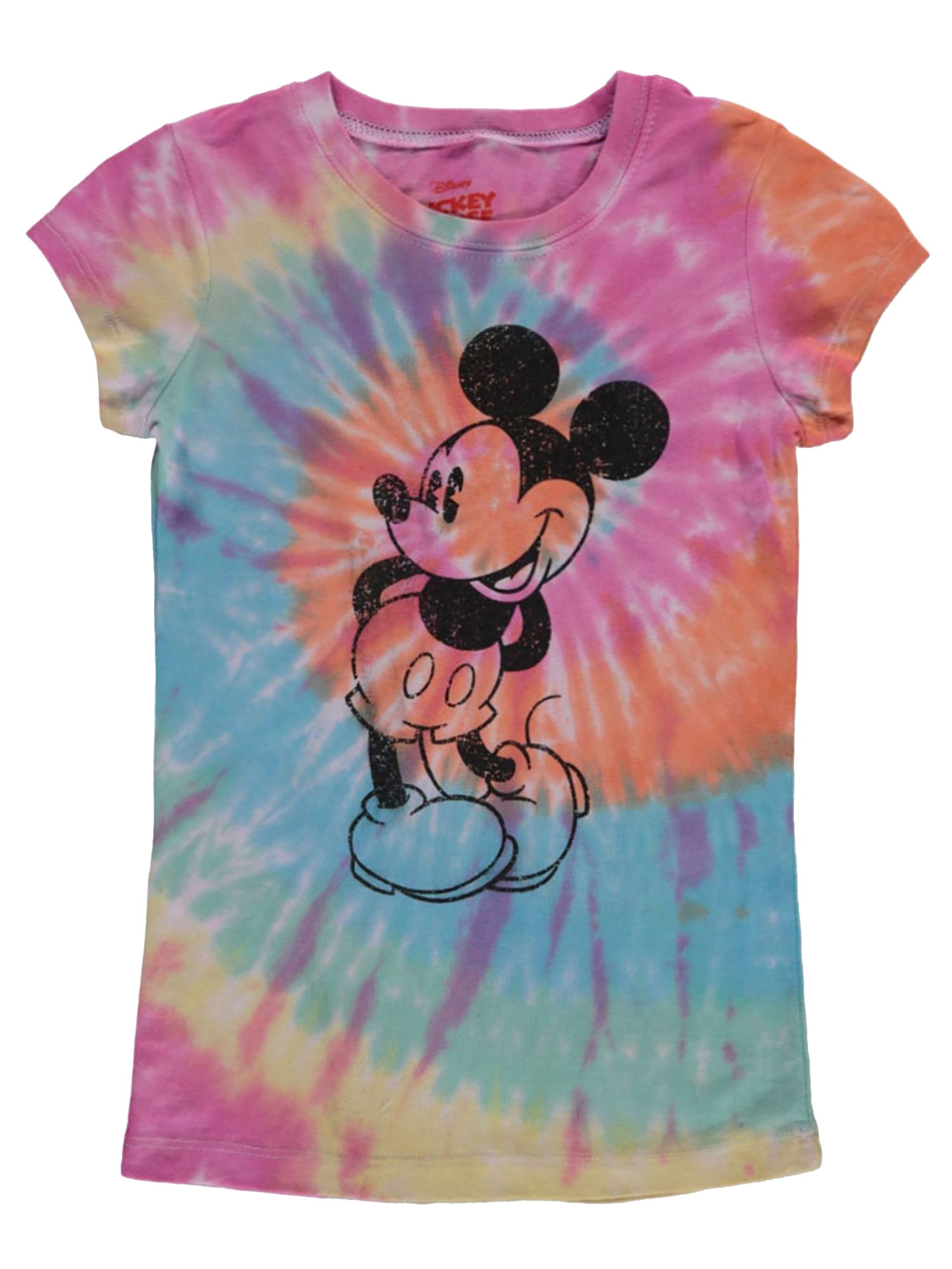 tie dye mickey mouse shirt