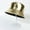 Gold, variant on Bucket Hats Visor Hats Bright Leather Color Double Fisherman's Hat Women's Outdoor Sun Basin Hat Foldable Travel Hat Men Multicolor Optional Summer Hats Hats for Women Black One Size