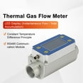 thumbnail image 4 of Thermal Gas Mass Flow Meter for Oxygen Hydrogen Argon Helium Methane Propane Digital Display Mass Flow Sensor, 4 of 7