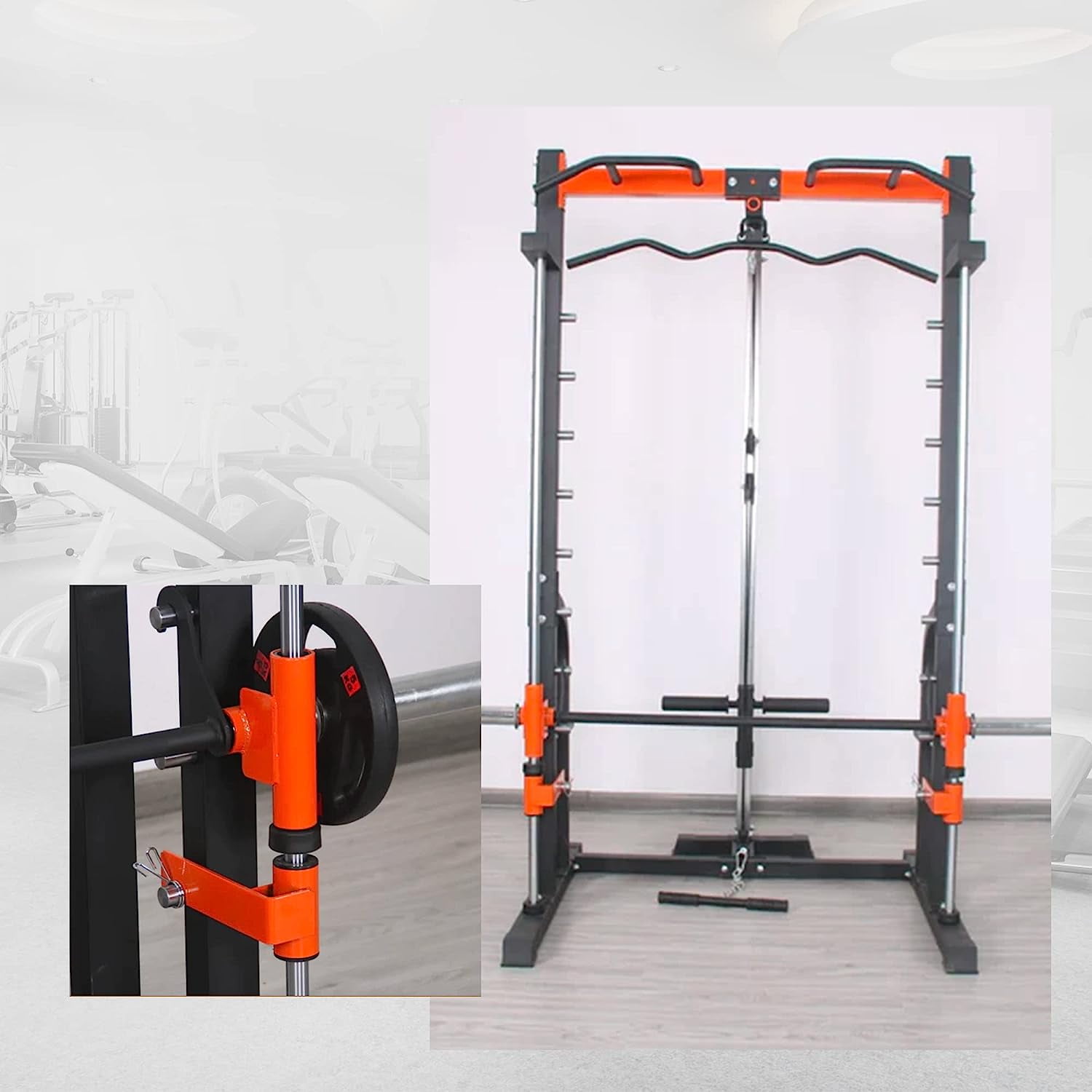 BeFitNow Canada Mr. Fury Compact Smith Machine Home Gym Machine Gym Smith Machine Walmart