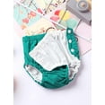thumbnail image 3 of Miaeowve Infant Baby Boy Girl Reusable Swim Diaper Absorbent Shorts Swimming Lesson Shower Gifts Green 100, 3 of 6