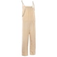 thumbnail image 5 of DYMADE Women Artificial Striped Wide Leg Jumpsuit, 5 of 5