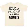 thumbnail image 3 of Inktastic My Best Friend is My Auntie with Hearts Boys or Girls Toddler T-Shirt, 3 of 5