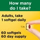 thumbnail image 4 of Suplemento de vitamina B12 Nature Made 5000 mcg 60 cápsulas blandas, 4 of 5