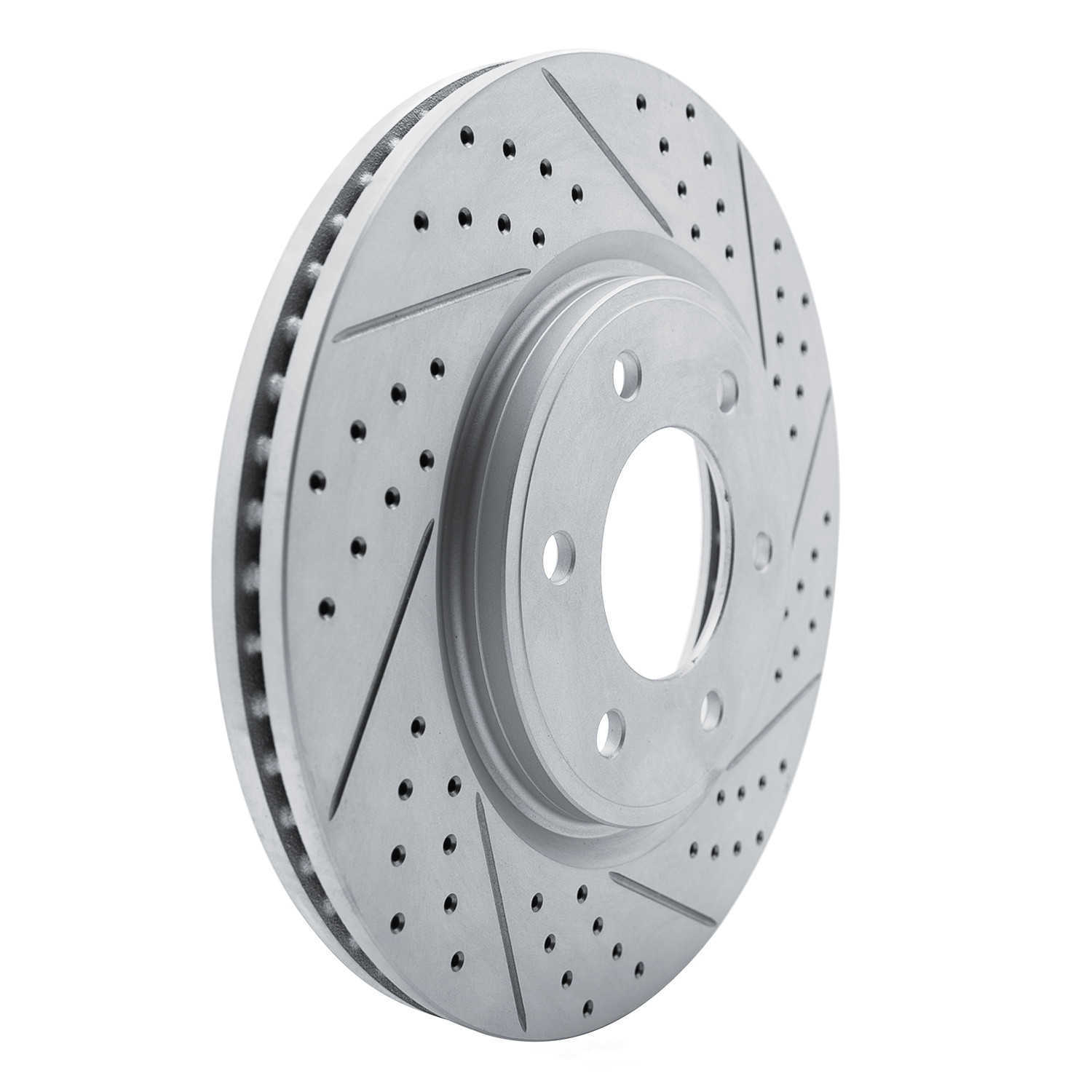 Dynamic Friction Company 830-68016R DFC Geoperformance Rotor - Drilled and Slotted