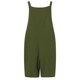 thumbnail image 5 of Gibobby Monos de Moda Mujeres verano suelto casual sin mangas ajustable correa de monos pantalones cortos elásticos con bolsillos(Verde， XL), 5 of 5