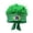 Green2-a, variant on 4th of July Mens Hats Wig Adjustable American Flag Cap with Hair
