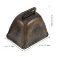 thumbnail image 2 of IFANLANDOR 8Pcs Cowbell Noise Maker for Themed Events Rustic Metal Assorted Color Style, 2 of 6