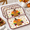 Thanksgiving Day, variant on Christmas Tree Themed Serving Trays, Set of 4, Rectangular Platters for Holiday Gatherings