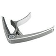 thumbnail image 3 of Trigger Capo, Strong Spring Acoustic Guitar Capo Easy To Operate  For Playing Silver, 3 of 8