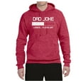 thumbnail image 2 of Wild Bobby,Dad Joke Loading Hilarious Funny Dad Granpa Daddy, Father's Day, Unisex Graphic Hoodie Sweatshirt, Vintage Heather Red, X-Large, 2 of 3