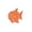 A004- Orange, variant on Silicone Pet Mat Slow Feed Licking Mat for Dogs and Cats Anti Gulp Non Slip Feeding Pad for Home Pet Use Orange Fish Shaped Silicone Dog Licking Mat