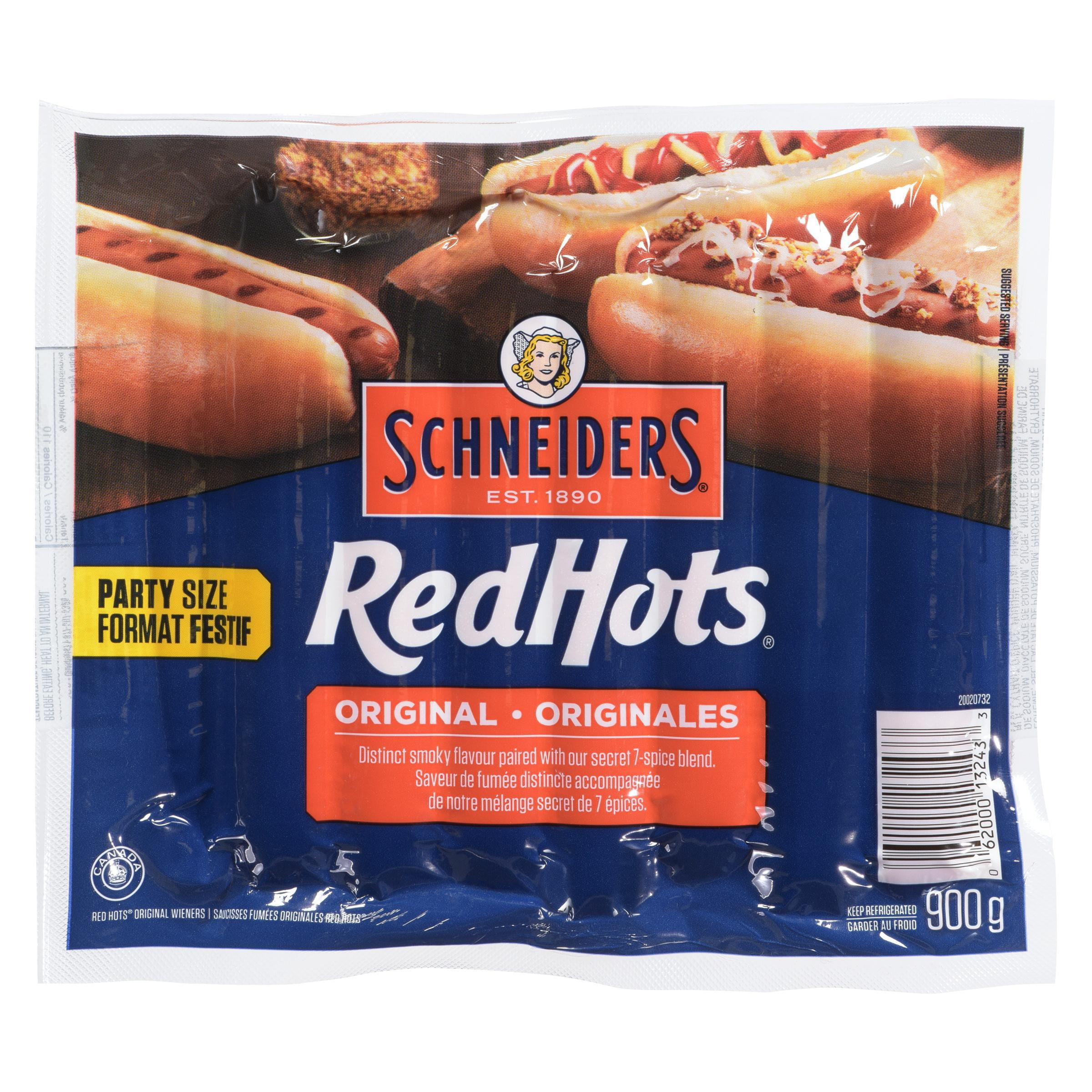 red hot dogs walmart
