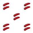 thumbnail image 3 of Naiovety 2 paquetes/lote de fundas para sillas respetuosas con la piel para sillas de juegos, impermeables y sin arrugas, color rojo vino Type2 NO2, 3 of 6