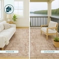 thumbnail image 4 of Addison Rugs Chantille Indoor/Outdoor Traditional Global Copper Machine Washable Rectangle Rug, 9' x 12', 4 of 8