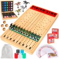 thumbnail image 1 of Juego de mesa TooyBing Large Horse Race con cartas y 11 caballos de metal, 1 of 7