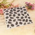 thumbnail image 3 of Leaves Patterned Embossing Folder Plastic Paper Embossing Tool for Card Making, 3 of 8