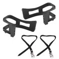 thumbnail image 4 of Ymiko 1 Set Cycling Bicycle Bike Toe Clip Anti-slip Bicycle Toe Pedal Clips && Straps, 4 of 8