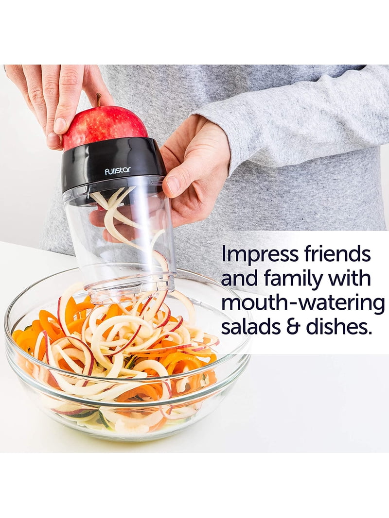 Fullstar Adjustable Vegetable Spiralizer, Compact Zucchini Noodle
