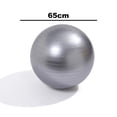 thumbnail image 2 of Total Body Balance Ball Kit - Includes Anti-Burst Stability Exercise Yoga Ball, Air Pump, 2 of 5