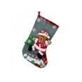 thumbnail image 5 of Large Christmas Stocking Gift Holders Xmas Party Candy Socks Fireplace Decor, 5 of 5