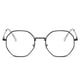 thumbnail image 3 of Gafas de sol octogonales con montura anti luz azul, lentes poligonales planas, gafas para miopía, gafas de estilo versátil para hombre, 3 of 5