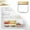 Clear, variant on Aespoir 2-pack Glass jars with Airtight Lids, Overnight Containers with Bamboo Lids, Wide mouth Mason Salad jars, Glass Food Storage Containers for Snacks Yogurt Spice Sugar