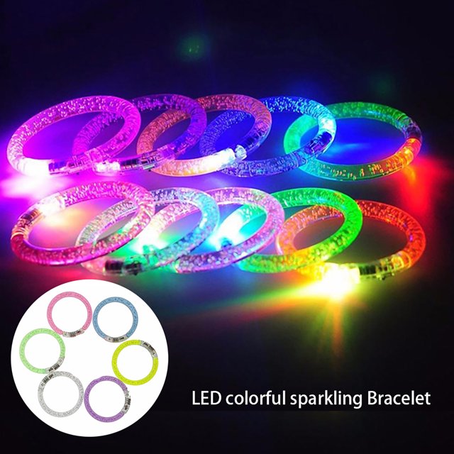 Gwong Juguete Pulsera de brillo con estilo de colores brillantes de caucho colores brillantes pulsera para citas Gwong 30004454
