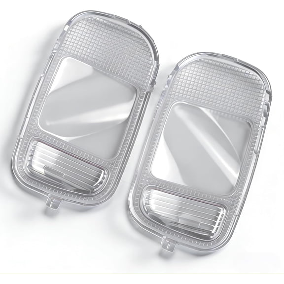 2PCS Overhead Console Dome Map Light Cover Lens Replacement for Dodge Ram 1500 2500 3500 2002 2003 2004-2008 5183270AA