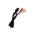 thumbnail image 2 of Cable KMD  AV para GameCube compatible con N64 y SNES Negro, 2 of 2