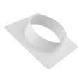AFQH Plastic Air Duct Connector Flange Panel Dryer Vent Wall Plate Duct